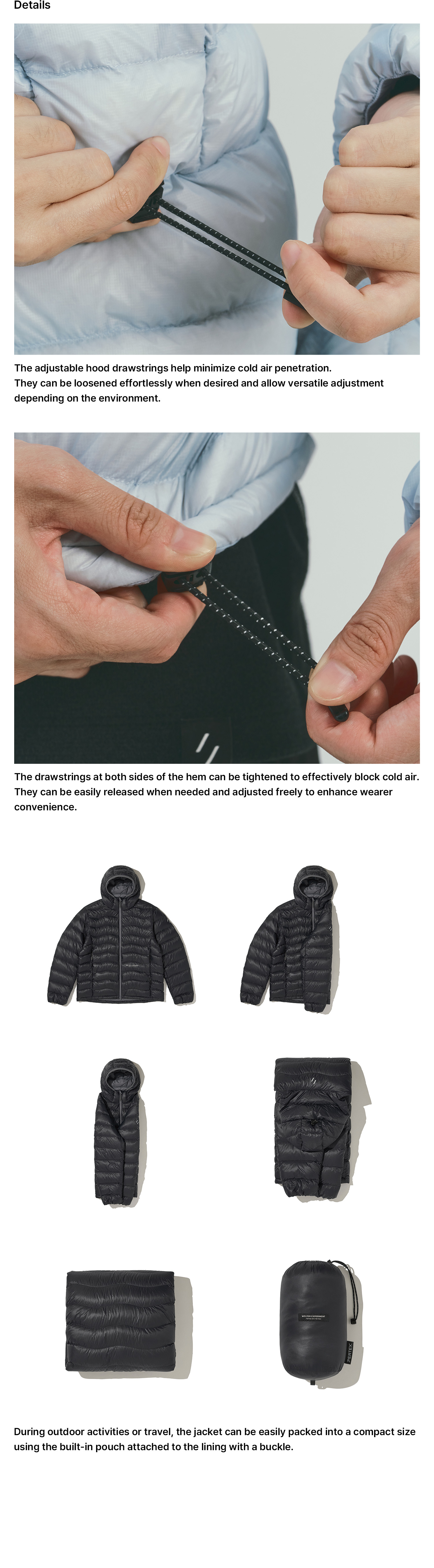 ThermoTrail Lightweight Pertex Down Jacket Sky Blue