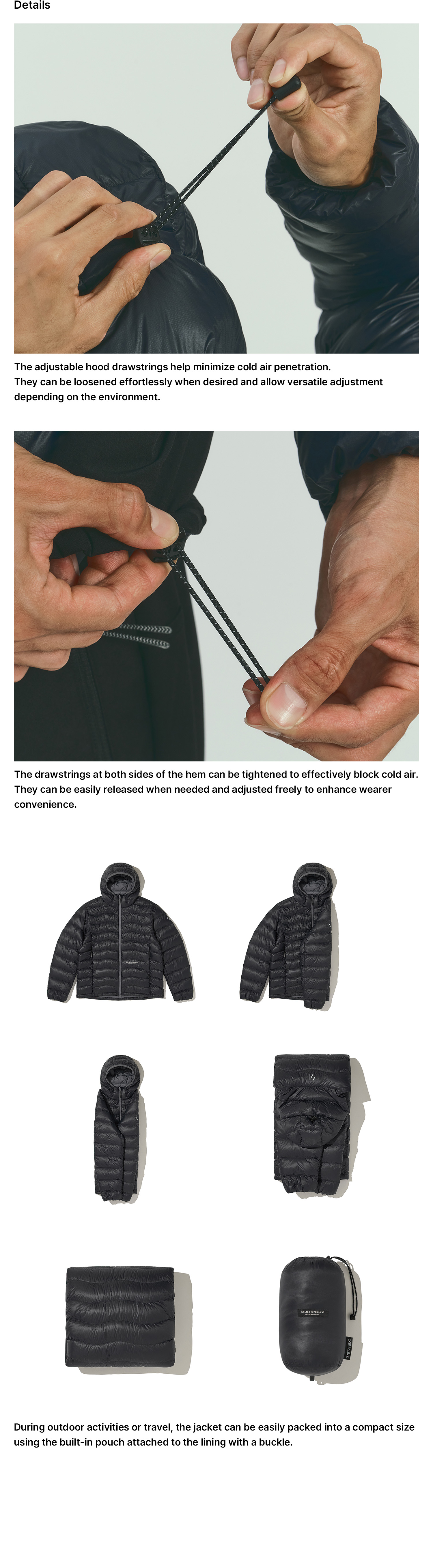 ThermoTrail Lightweight Pertex Down Jacket Dark Brown