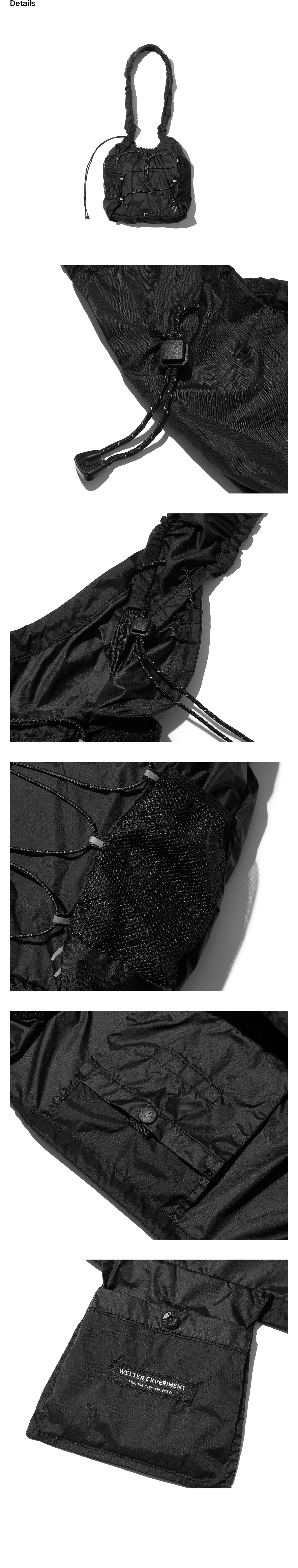 Ultralight Snipe Packable Bag Black