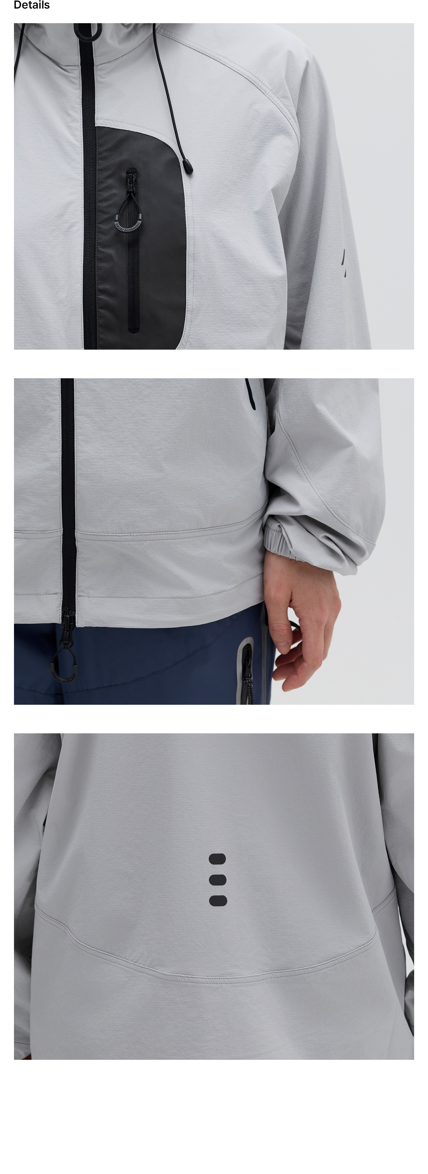 RIPSTOP STRETCH SOFT SHELL JACKET_LIGHT GRAY_WOL070