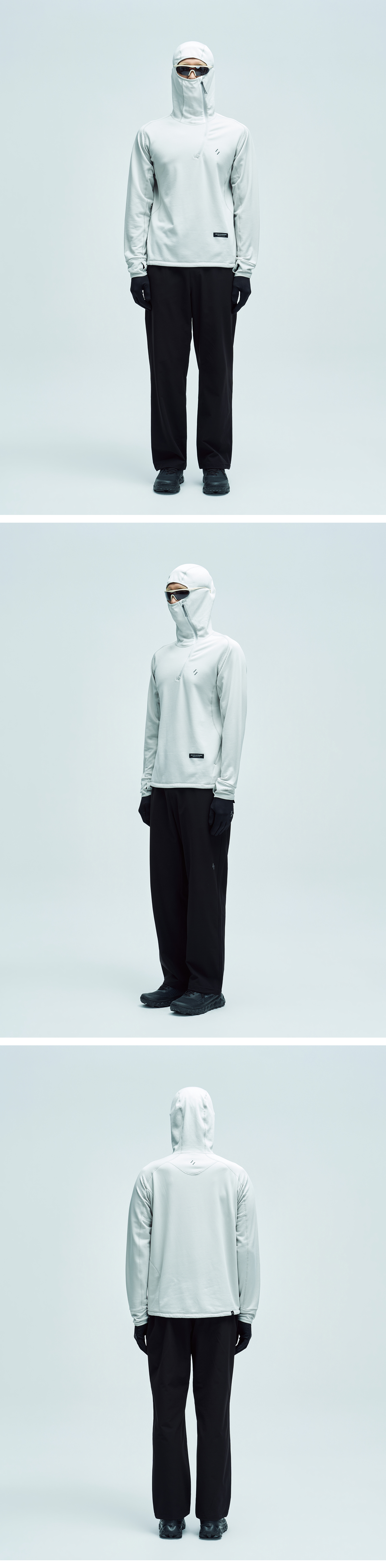 Thermosquare Fleece Trail Hoodie White