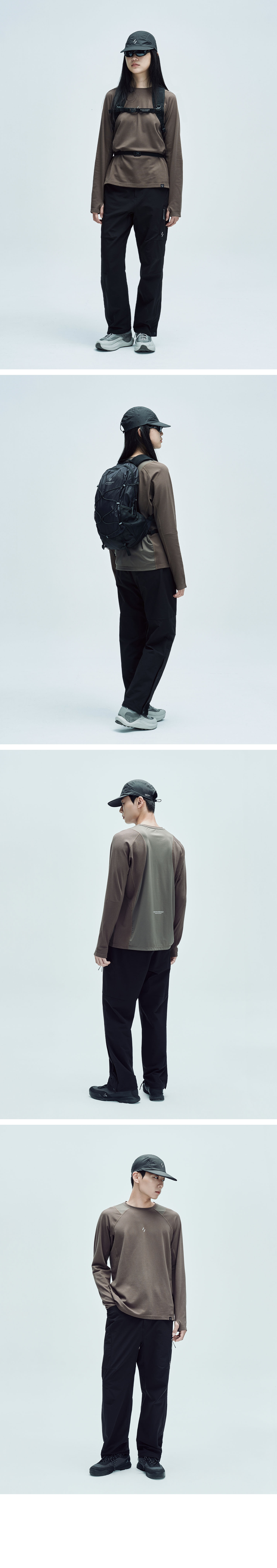 Anemos Long Sleeve T-shirt Brown