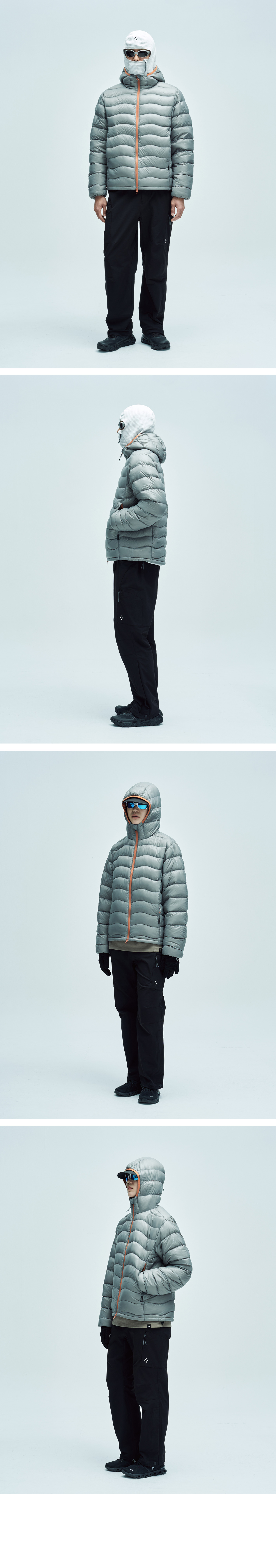 ThermoTrail Lightweight Pertex Down Jacket Gray