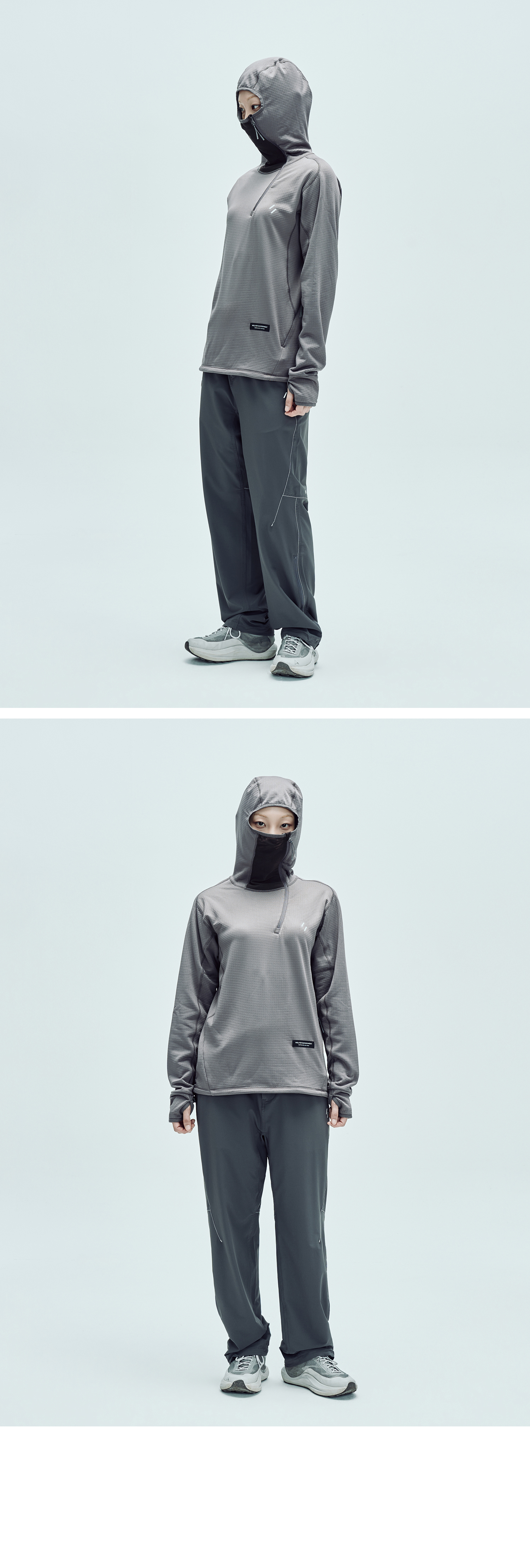 Thermosquare Fleece Trail Hoodie Grayish Purple