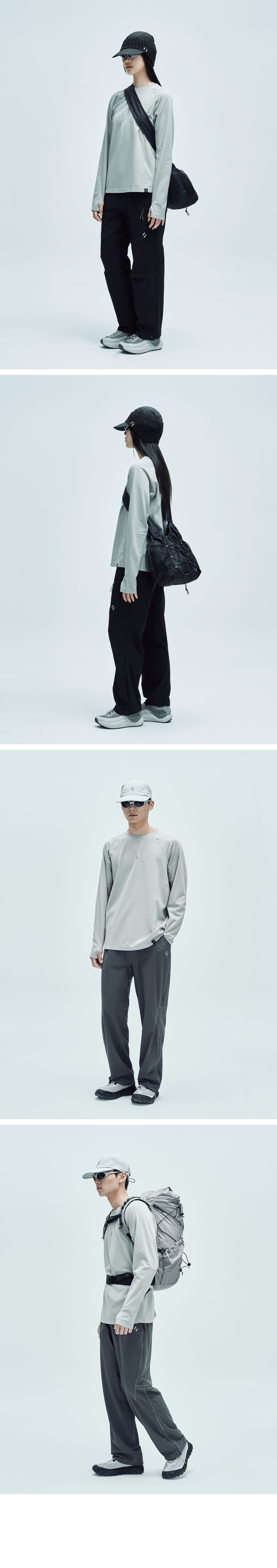 Anemos Long Sleeve T-shirt Gray