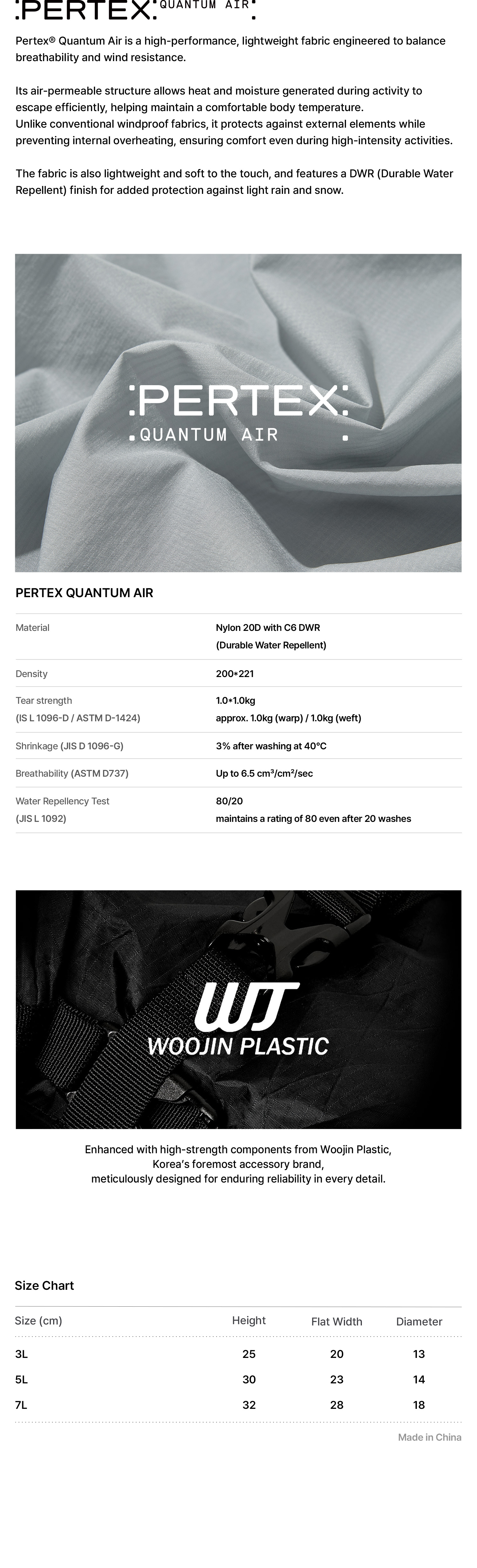 Pertex Stuff Bag Light Gray