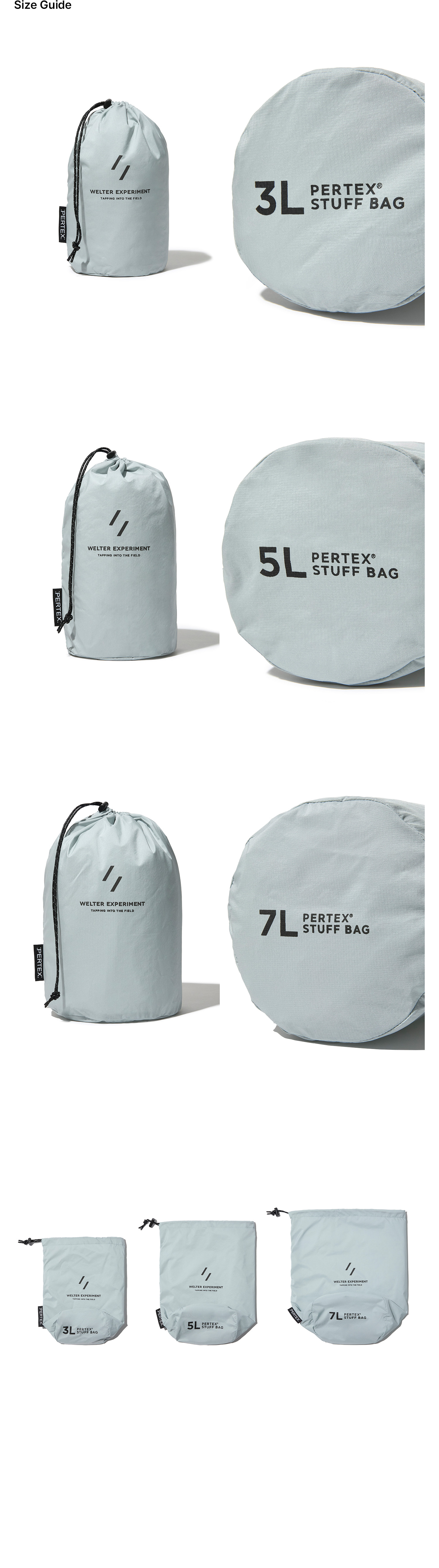 Pertex Stuff Bag Light Gray