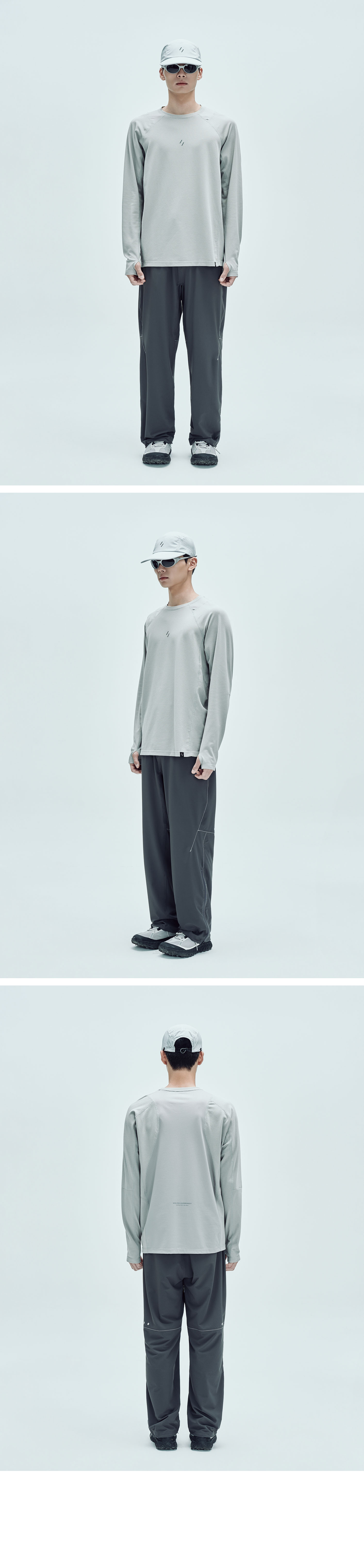 Anemos Long Sleeve T-shirt Gray