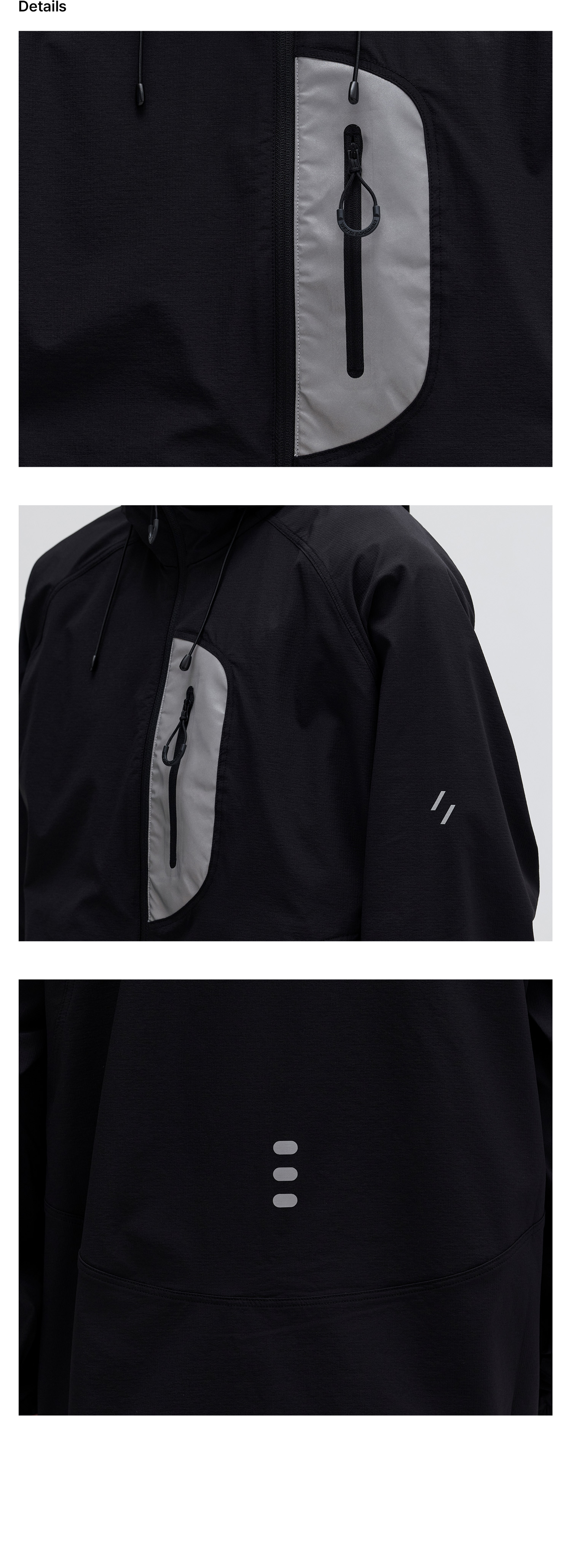 RIPSTOP STRETCH SOFT SHELL JACKET_BLACK_WOL069