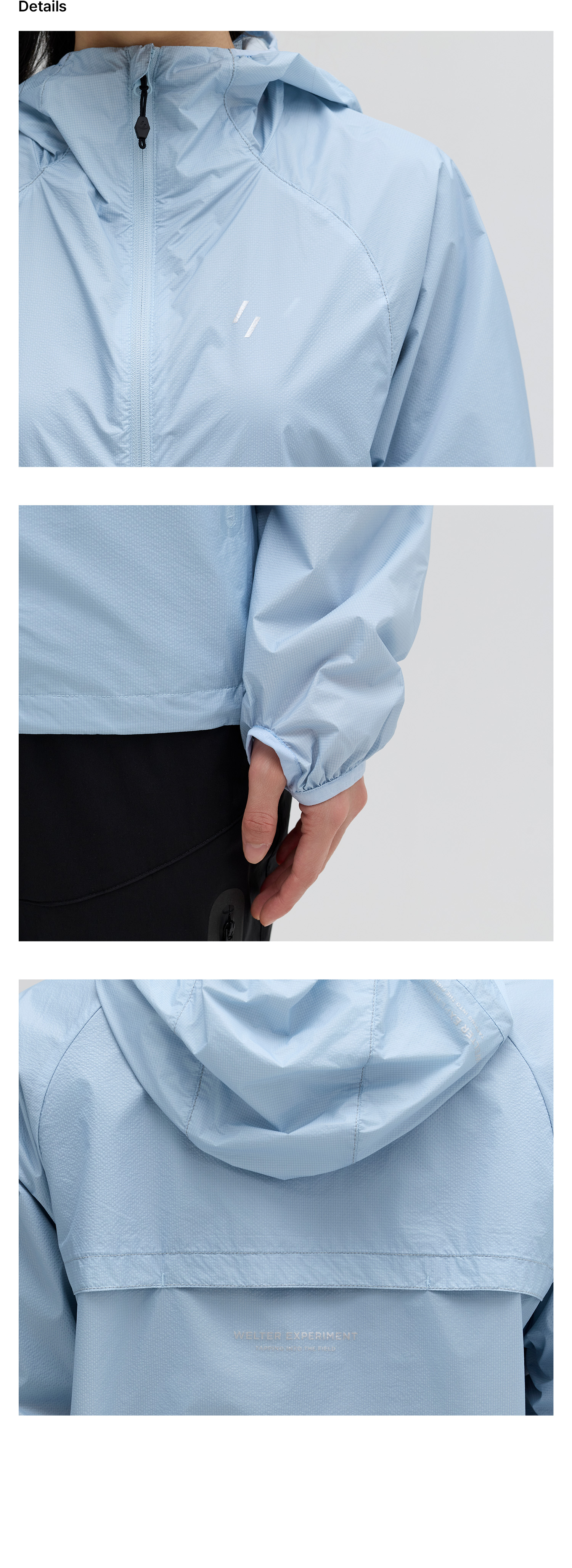 ANEMOI LIGHT WINDBREAKER_SKY BLUE