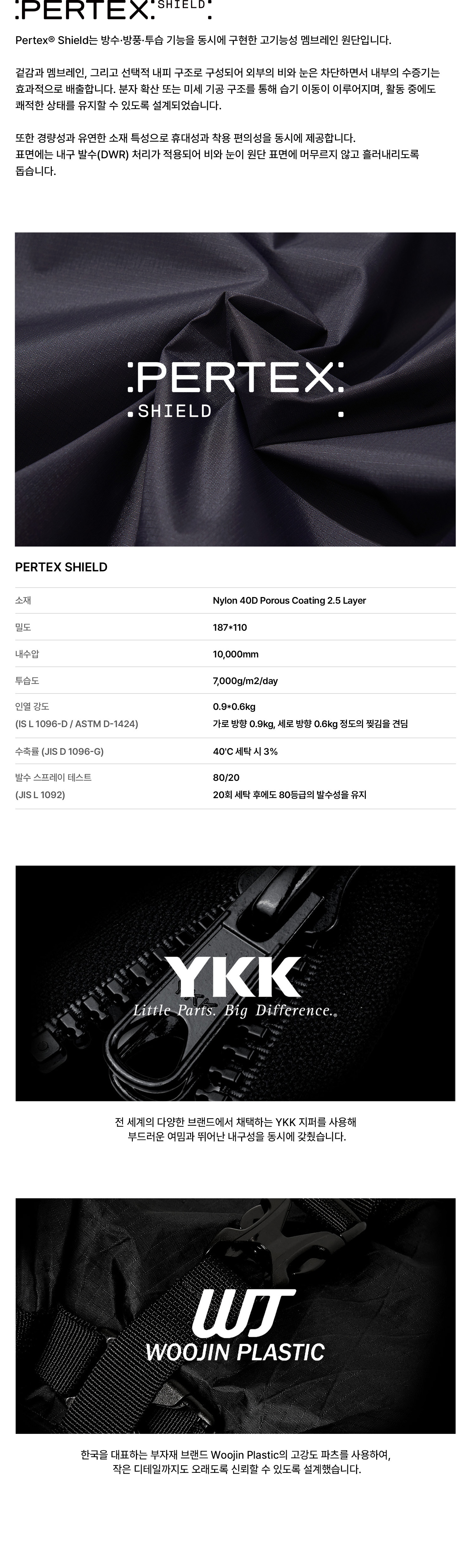 Mistral Pertex Shell Jacket Black