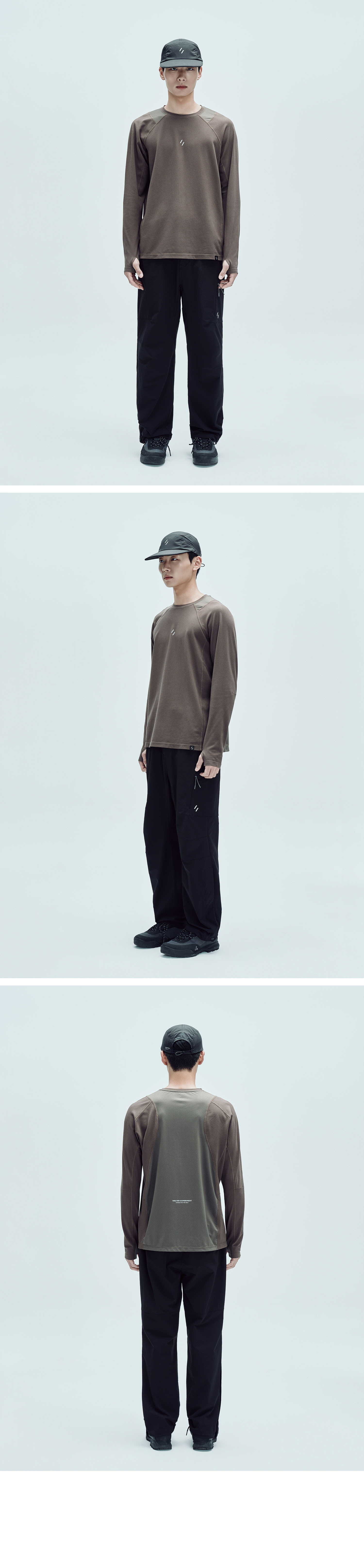 Anemos Long Sleeve T-shirt Brown