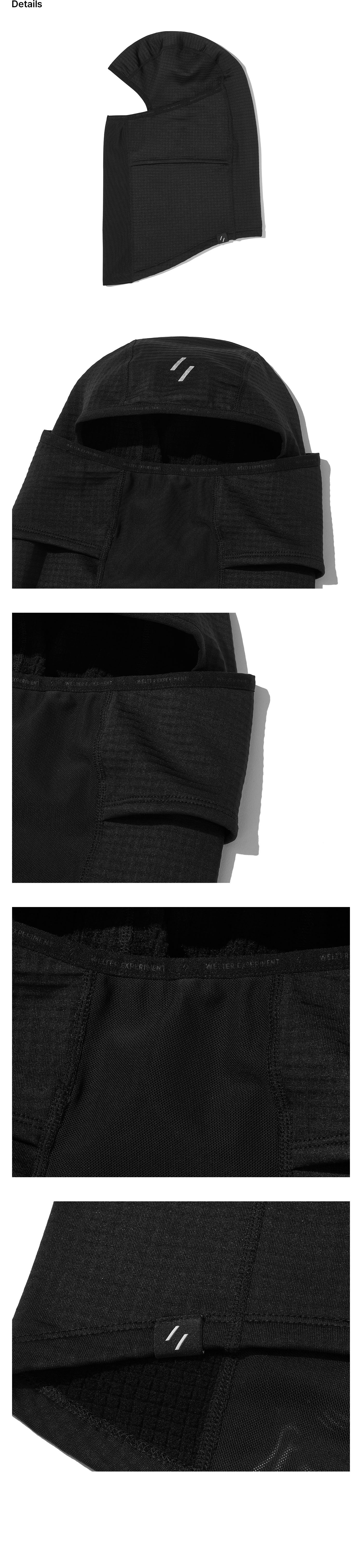 Thermosquare Fleece Balaclava Black