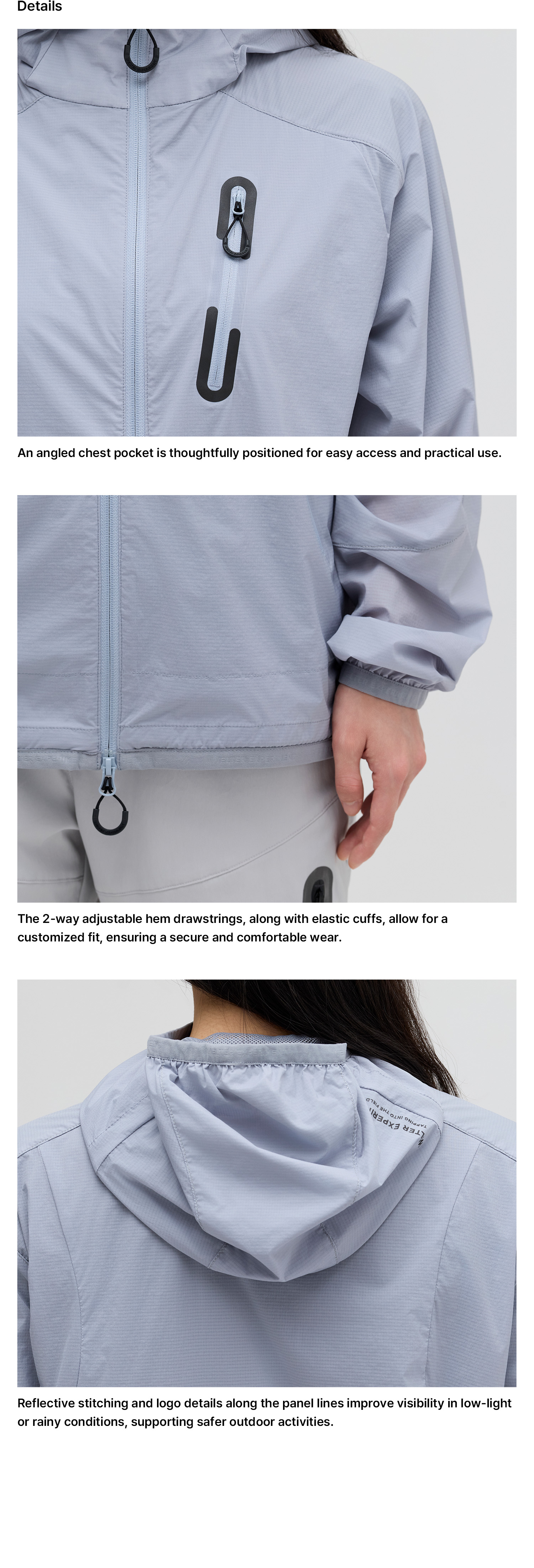 LIGHT PACKABLE WINDBREAKER_LIGHT BLUE_WOL060