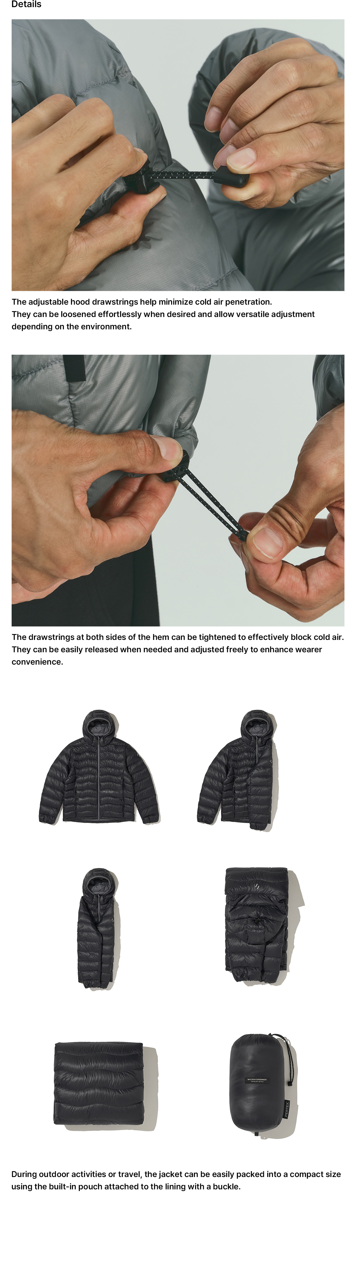 ThermoTrail Lightweight Pertex Down Jacket Gray
