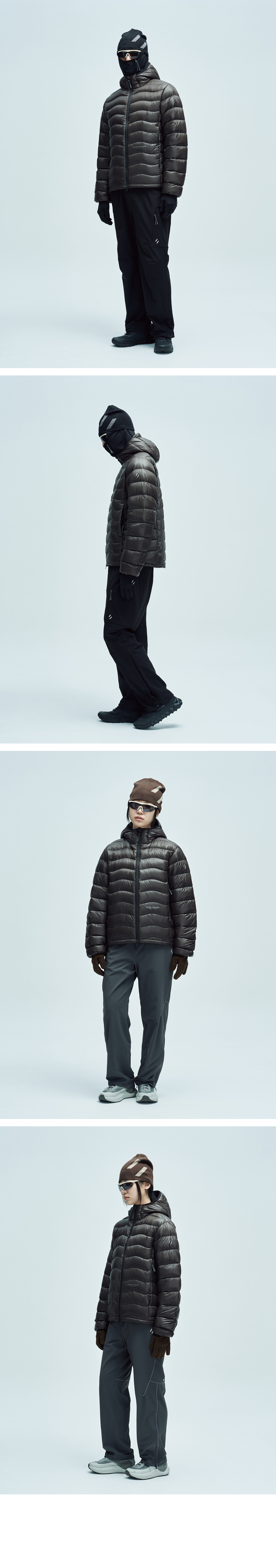 ThermoTrail Lightweight Pertex Down Jacket Dark Brown