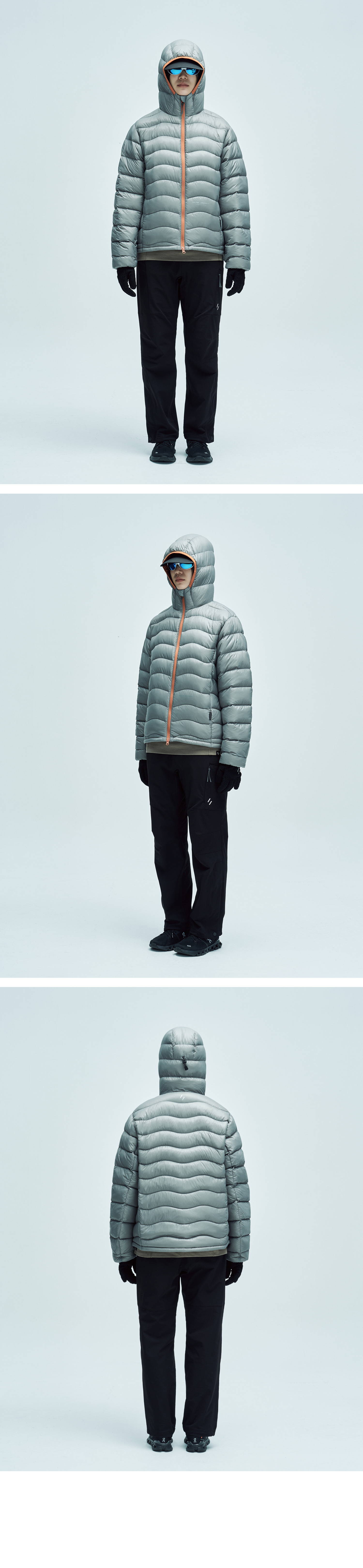 ThermoTrail Lightweight Pertex Down Jacket Gray