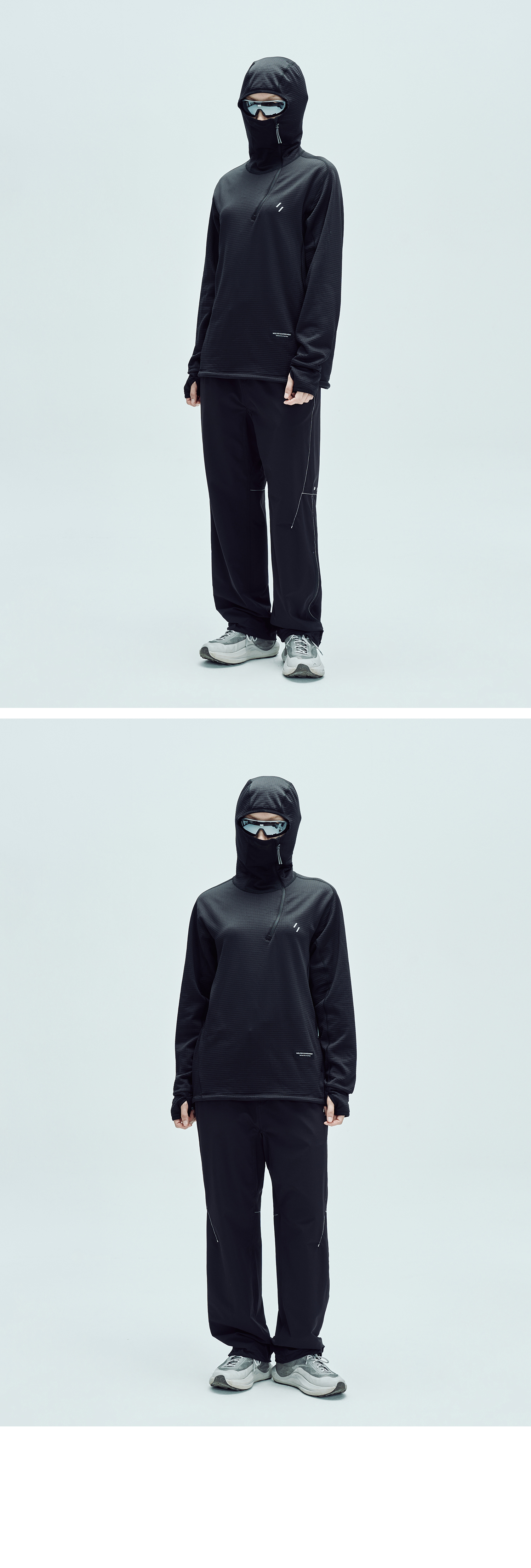 Thermosquare Fleece Trail Hoodie Black