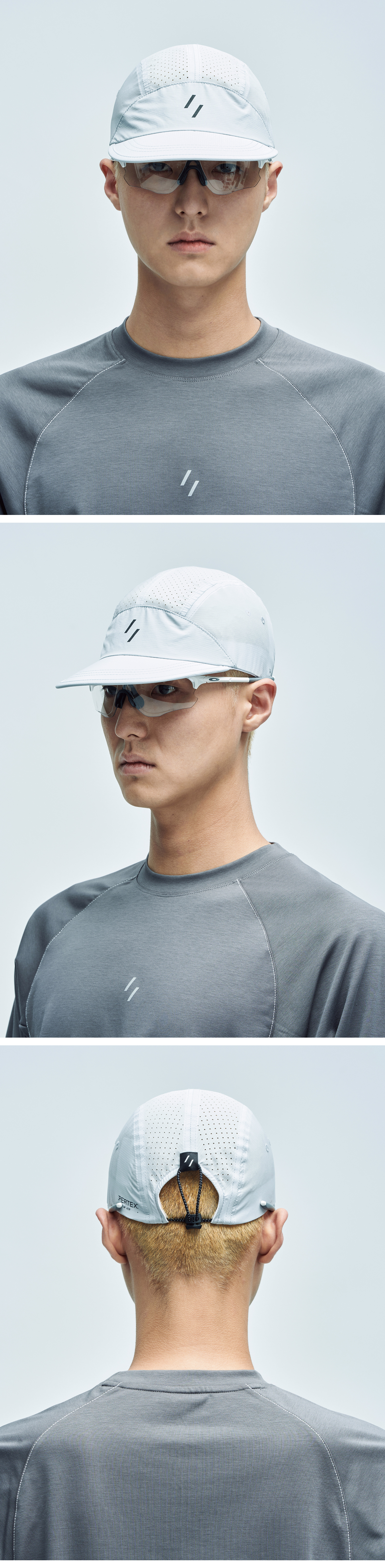 Crest Vent UL Pertex Cap Light Gray