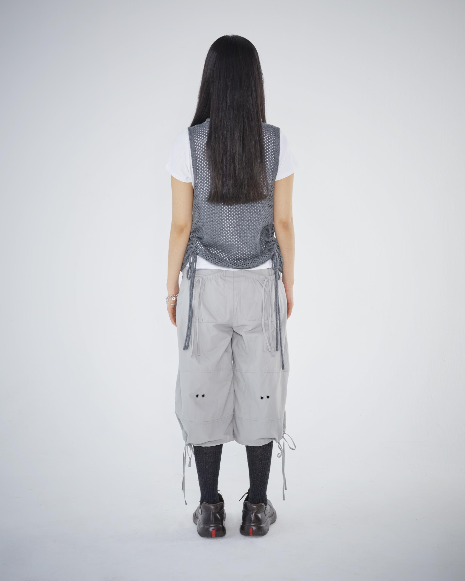 FRONT POCKET PANTS GREY - coyseio