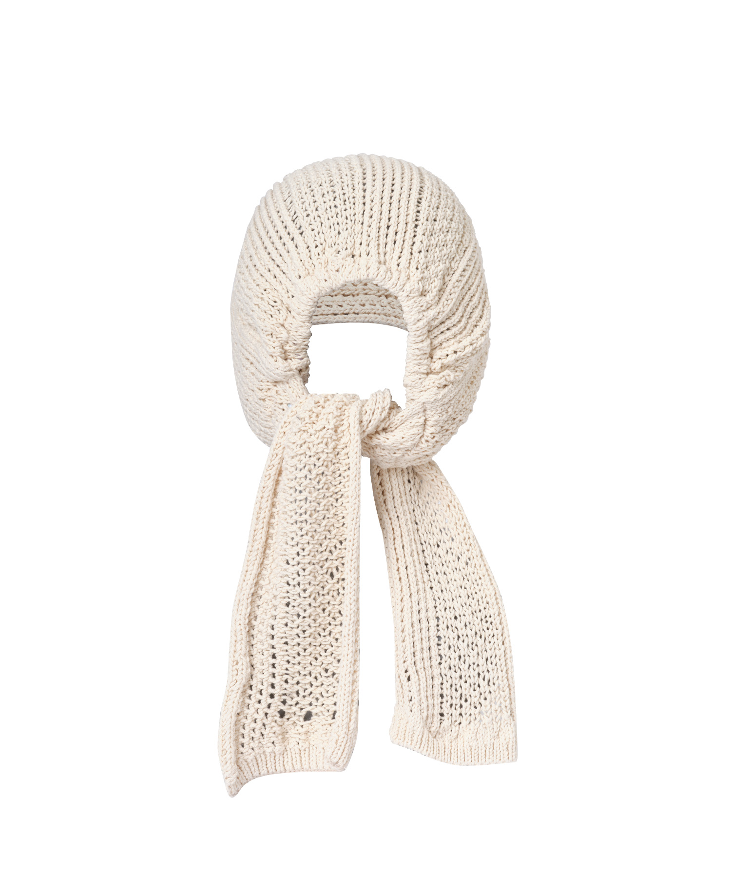 BAREN♡中古品♡ SCARF HAT / DotChiffon-Beige SCARF HAT (M) / DotChiffon-Beige – BAREN（バレン）