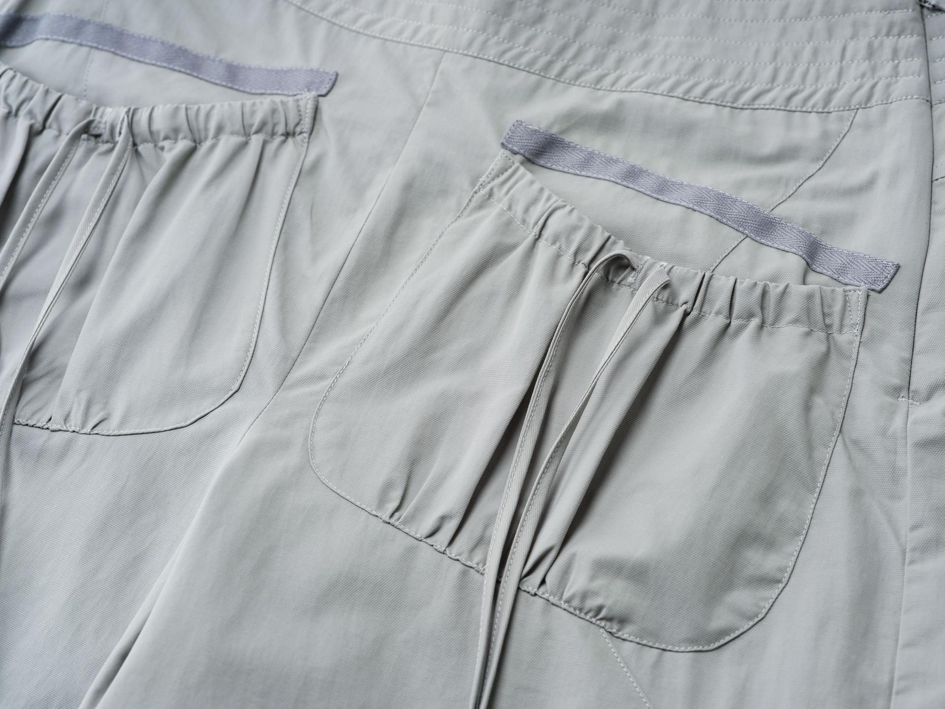 FRONT POCKET PANTS GREY - coyseio