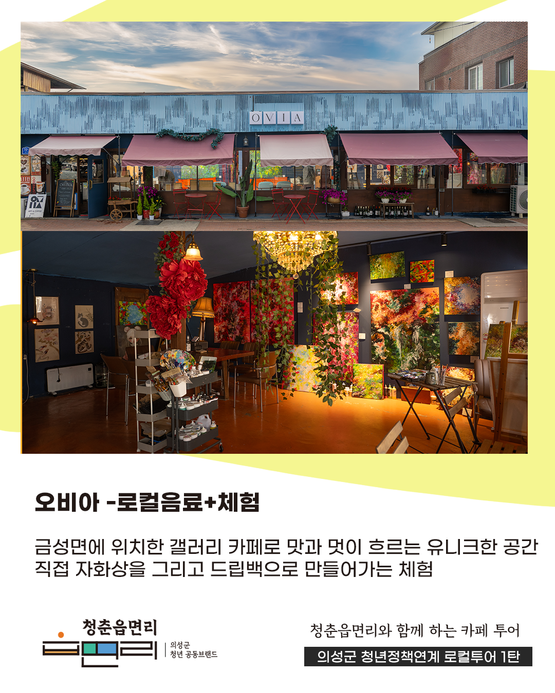 청춘읍면리 카페투어!