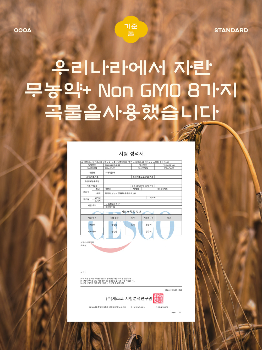 1/3/5/10박스 | 우아곡물바 | 칼슘·철분·아연·비타민B1 성장기 영양간식 : OOOA - 우아쌀스틱