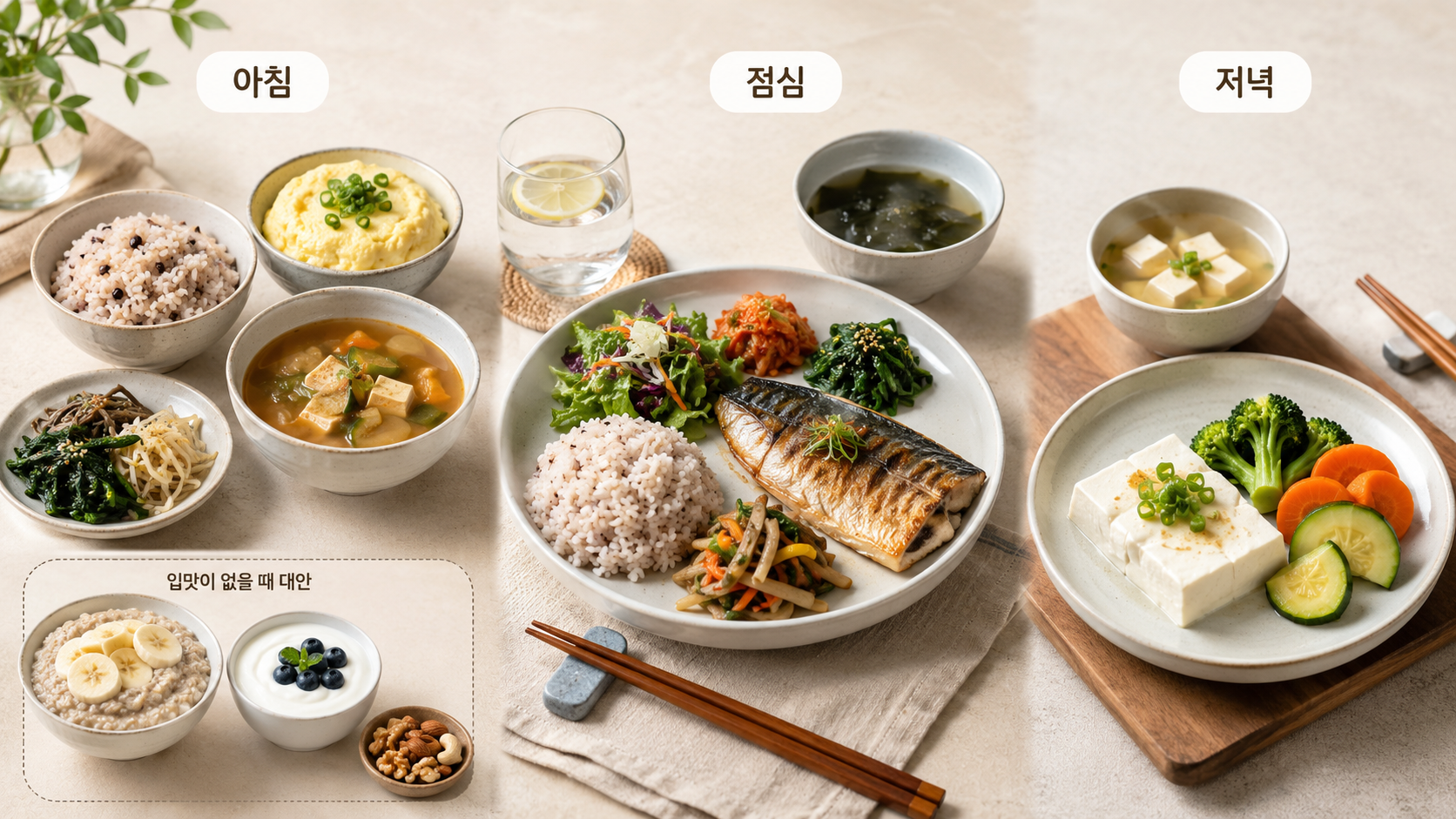 암환자 식단 구성
