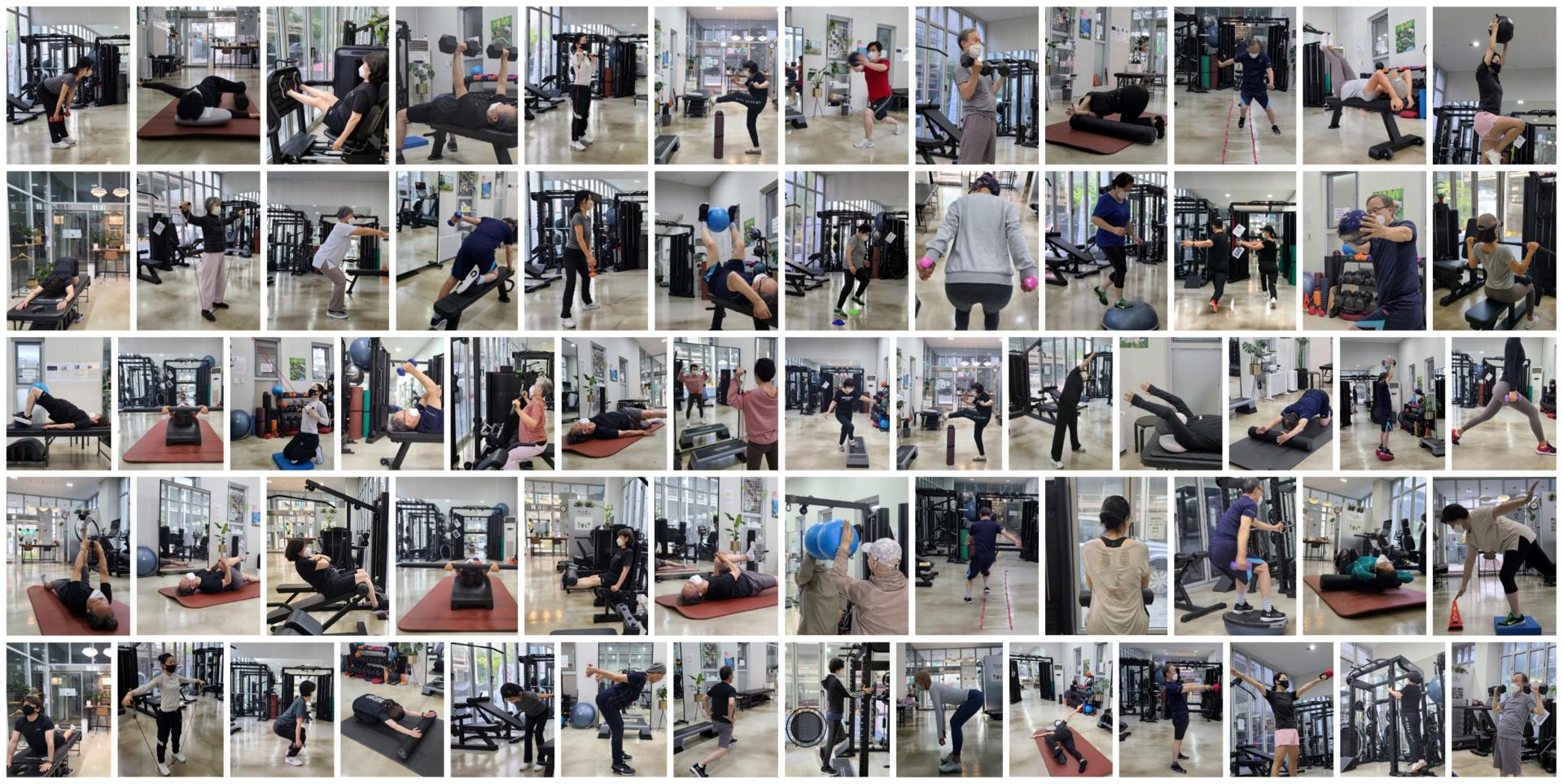 300명 이상의 암환우 1대1 재활수업