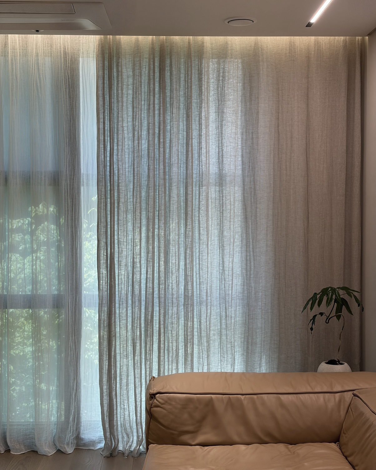 CRINKLE LINEN