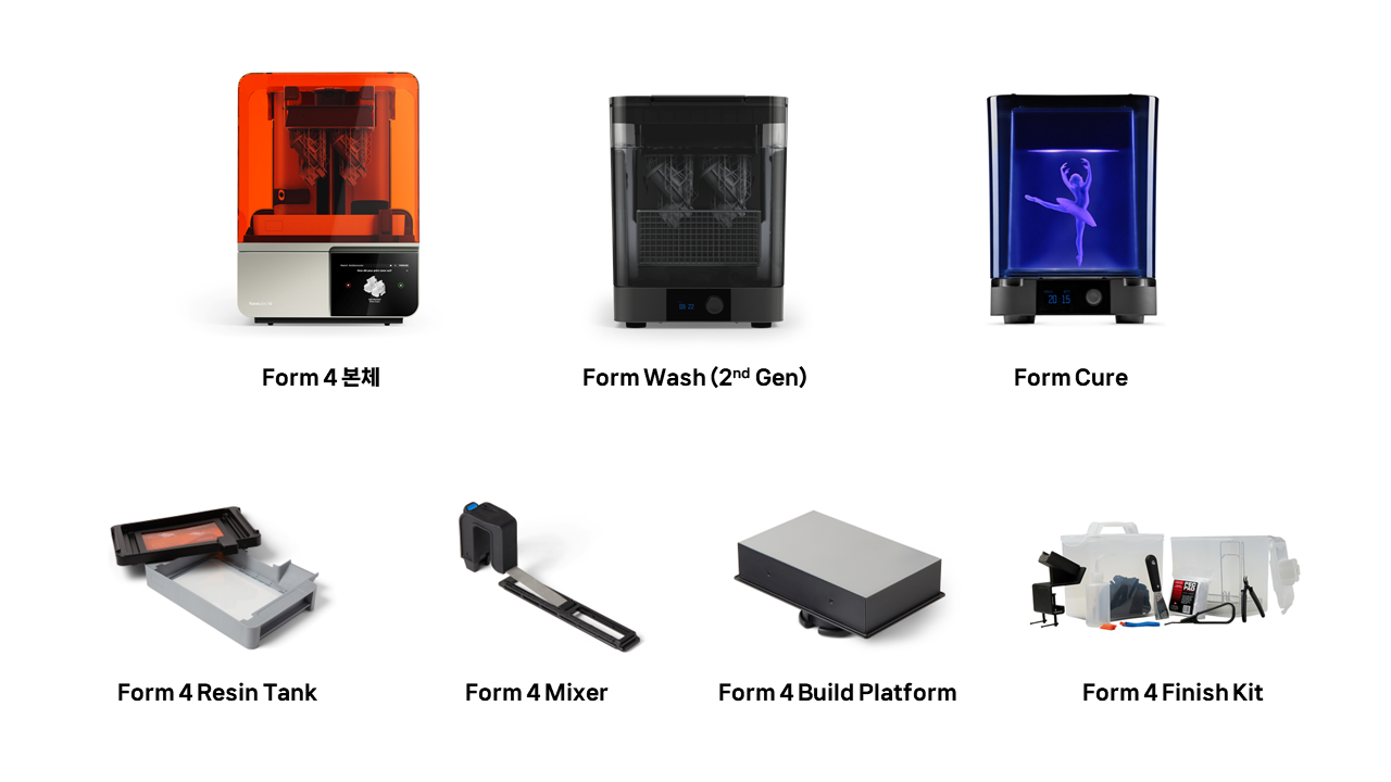 폼랩 Form 4 Complete Package (폼4) 3D프린터