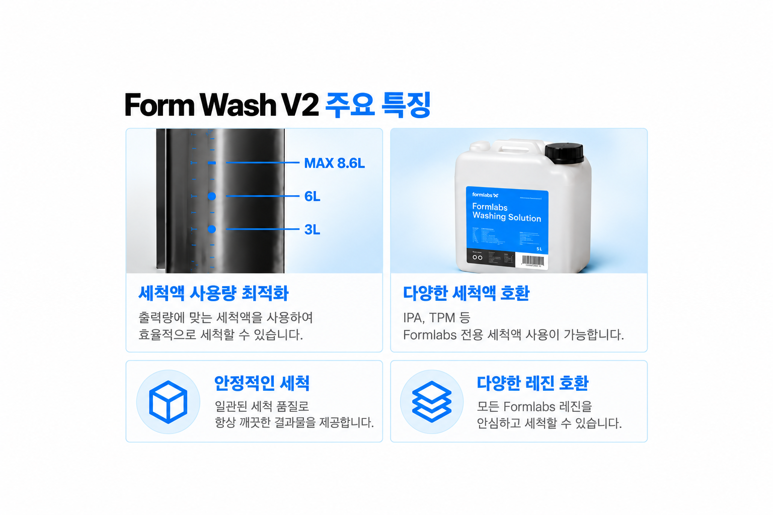 폼랩 Form Wash V2 (폼워시) 세척기