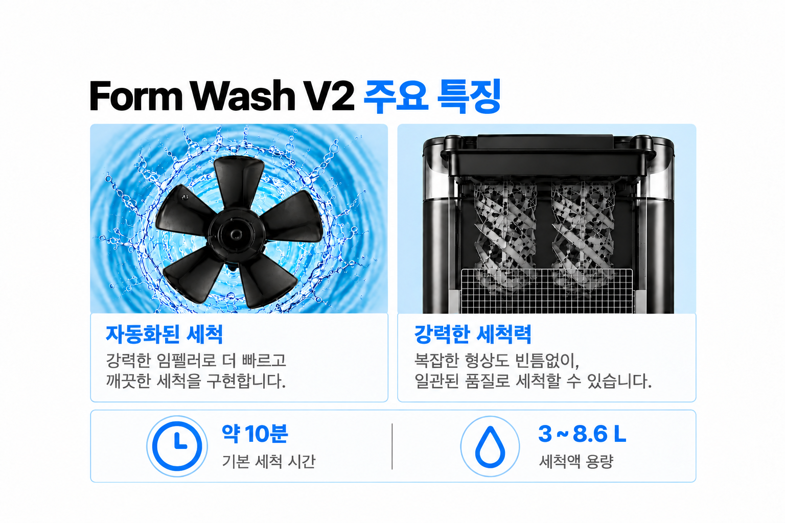 폼랩 Form Wash V2 (폼워시) 세척기