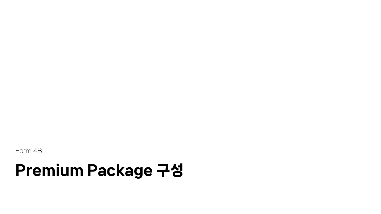 폼랩 Form 4BL Premium Package (폼4BL) 3D프린터