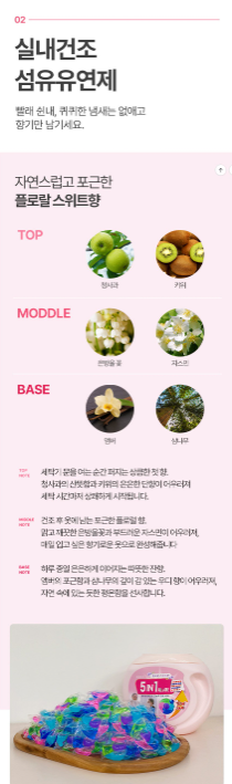 클리벤 -올인원 고농축캡슐세제-섬유유연제포함 플로랄스위트트향 50개 (일반 드럼 겸용)