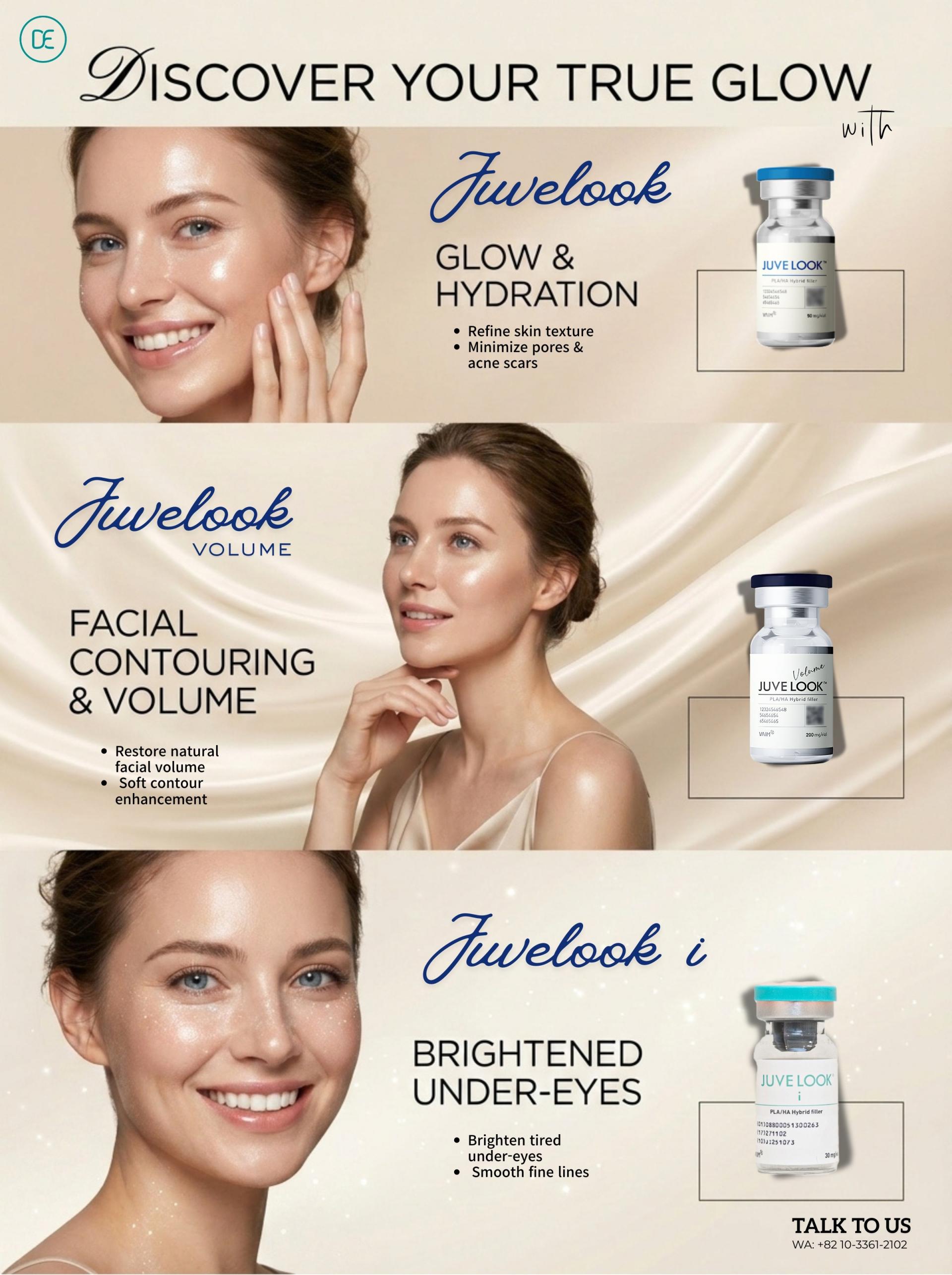 Juvelook and Juvelook Volume effects, differences, treatment frequency, and longevity comparison_Dr. Evers Clinic