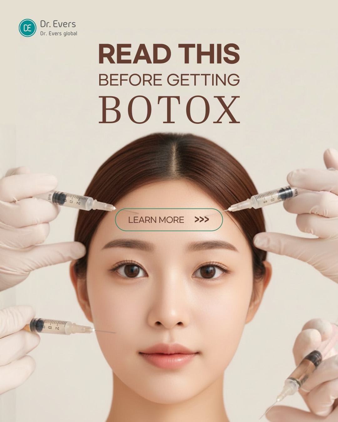 Forehead Botox Mechanism, Domestic vs Imported Botox Effects, Duration, and Pain | Dr.Evers Clinic
