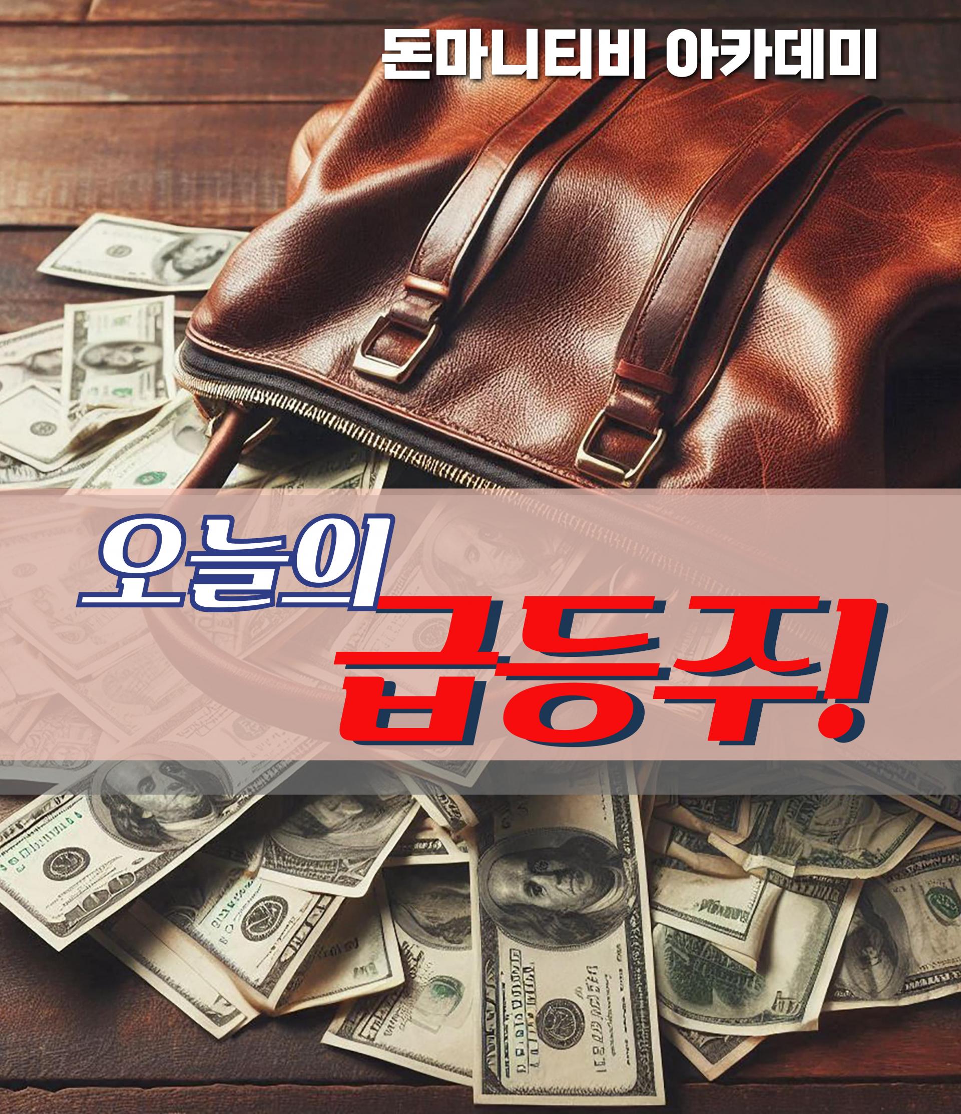 05월 31일 오늘의 급등주 : 돈마니스쿨