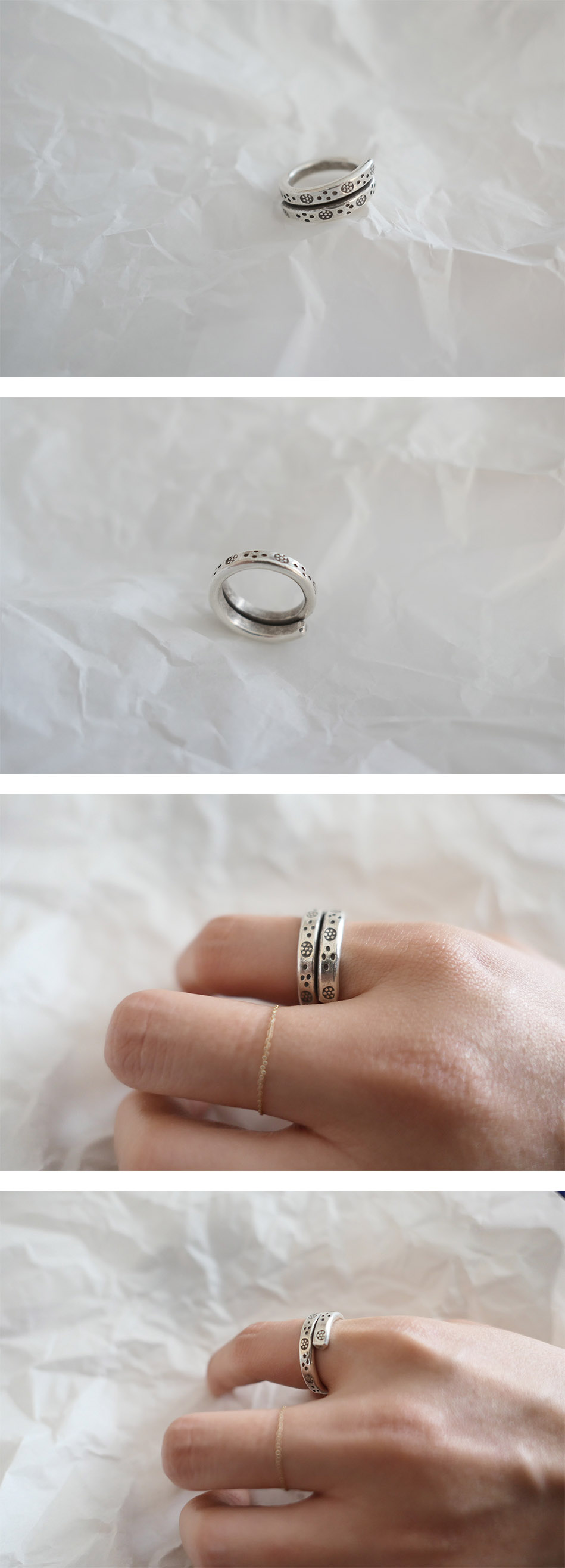 sunk relief ring