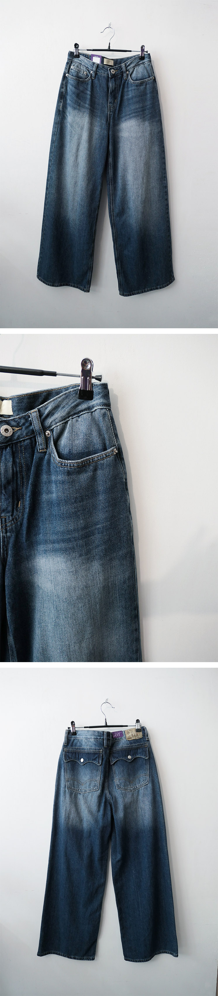 regular straight denim