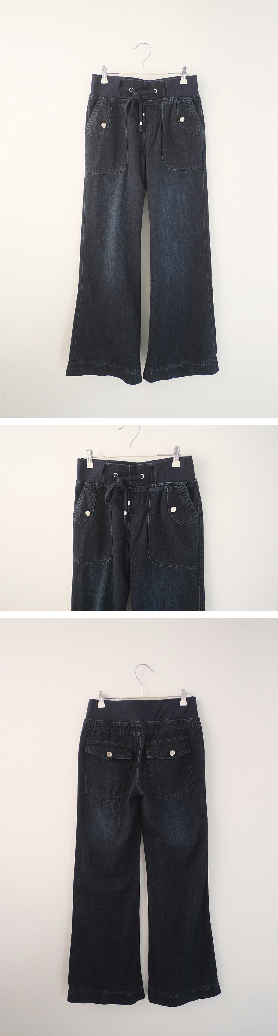 drop denim pants