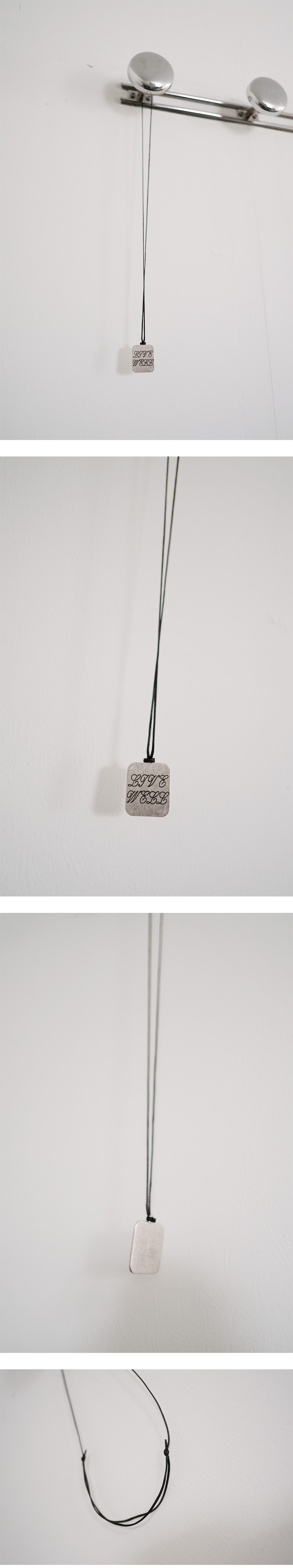 letter necklace