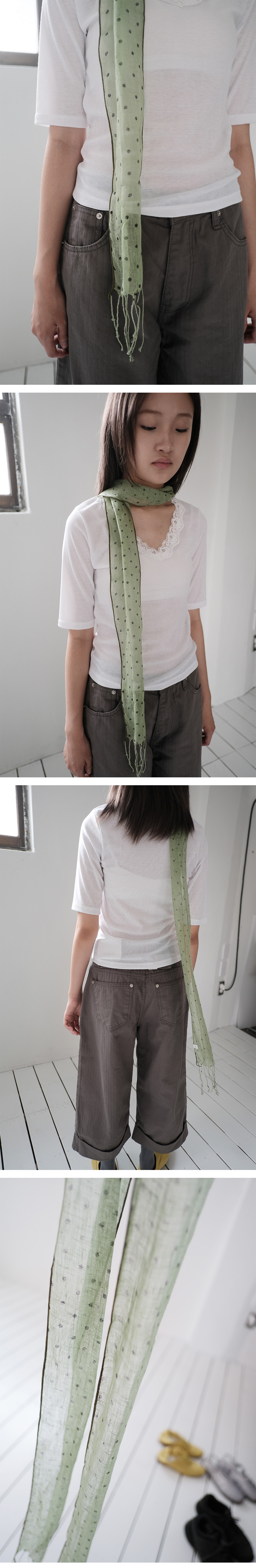 melon scarf