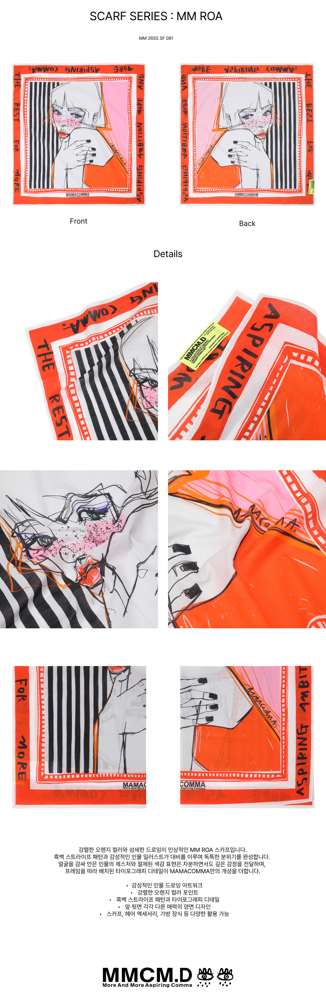 SCARF SERIES : MM ROA
