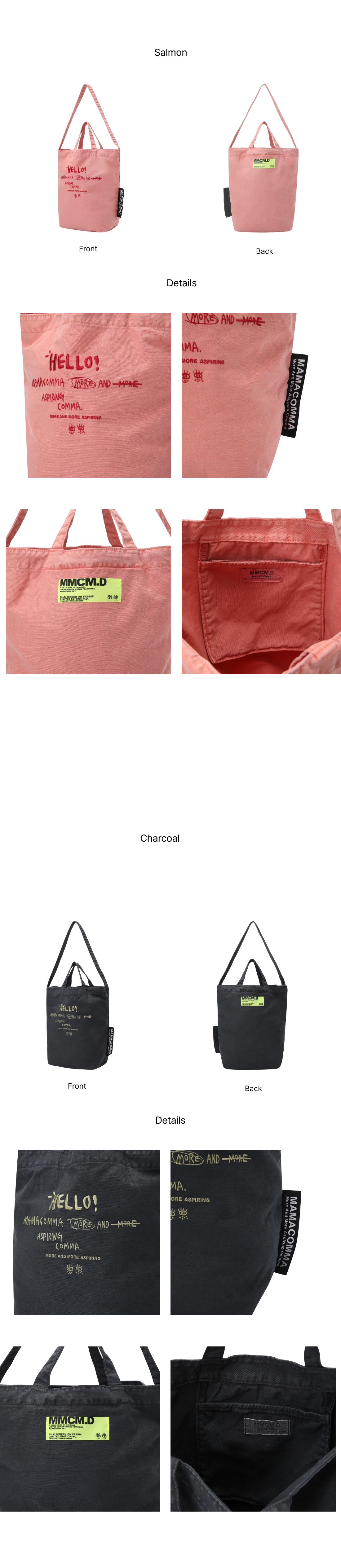 MM Lettering N.04 Utility Bag
