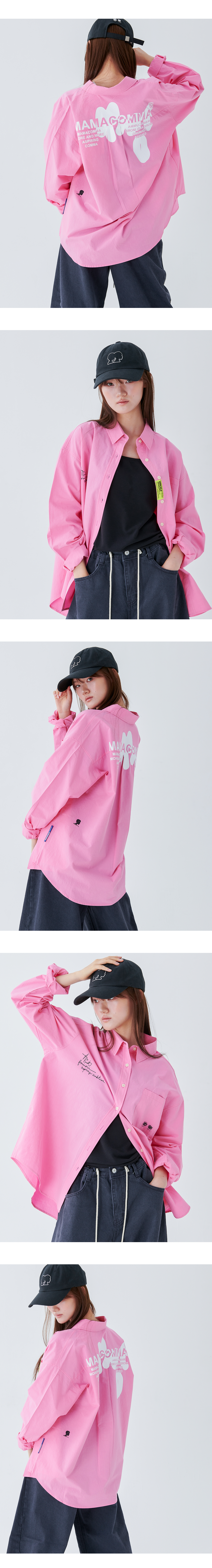 MM DRAWING N.03 OVERSIZED SHIRT PK