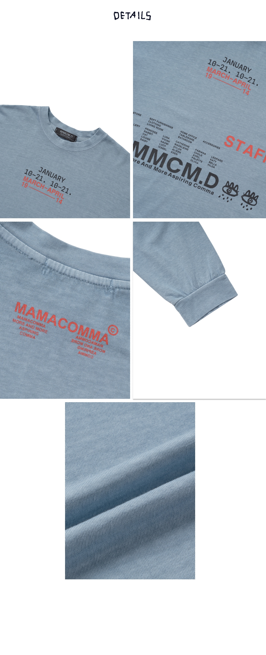 MM Typo N.01 Long Sleeve ( 2 colors )