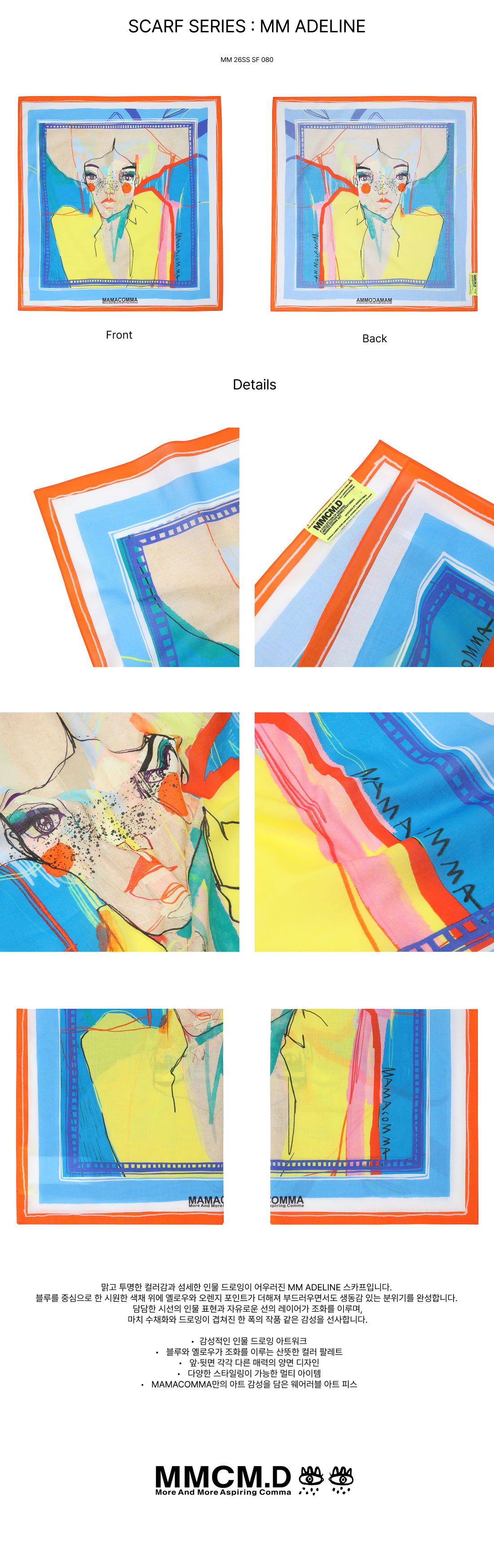 SCARF SERIES : MM ADELINE