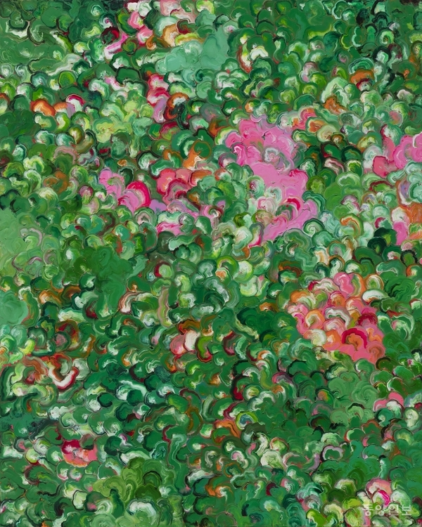 ▲이소윤, April shower#2, Oil on canvas, 162.2×130.3cm, 2020